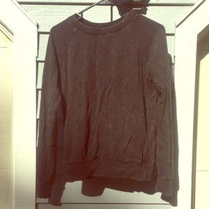 Forever twenty one long sleeve distressed sweater